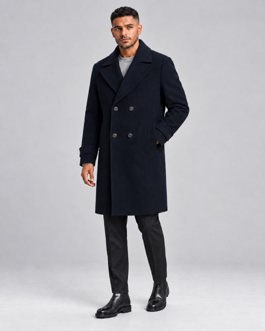 Cappotto uomo Helmur Baltimore colore Blu – editoriale
