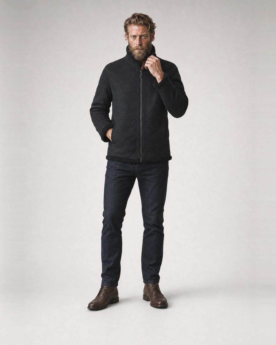 Capo uomo Helmur Boston colore Nero – editoriale