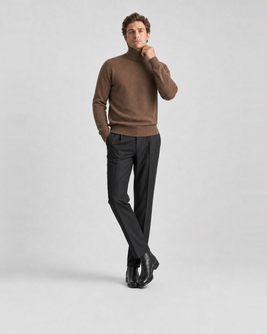 Maglia uomo Helmur Garda colore Marrone – editoriale