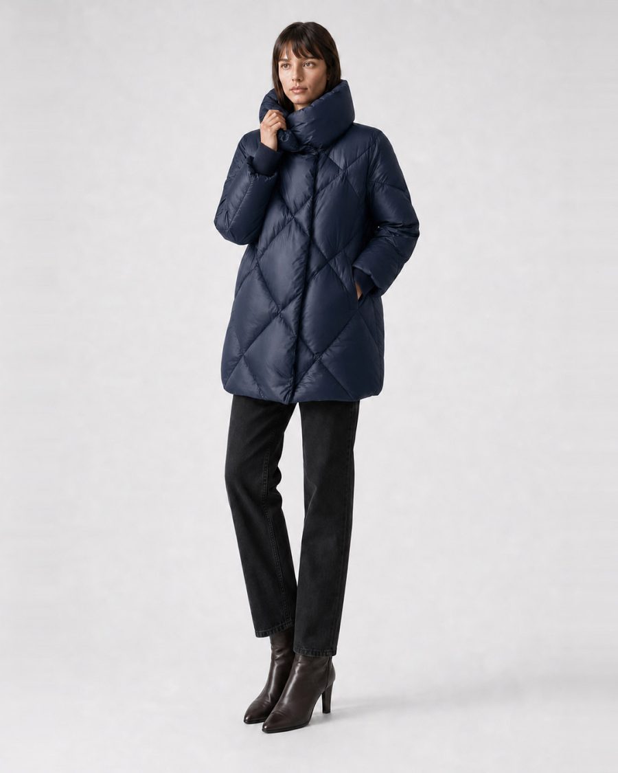 Giubbotto donna Helmur Helena colore Blu – editoriale