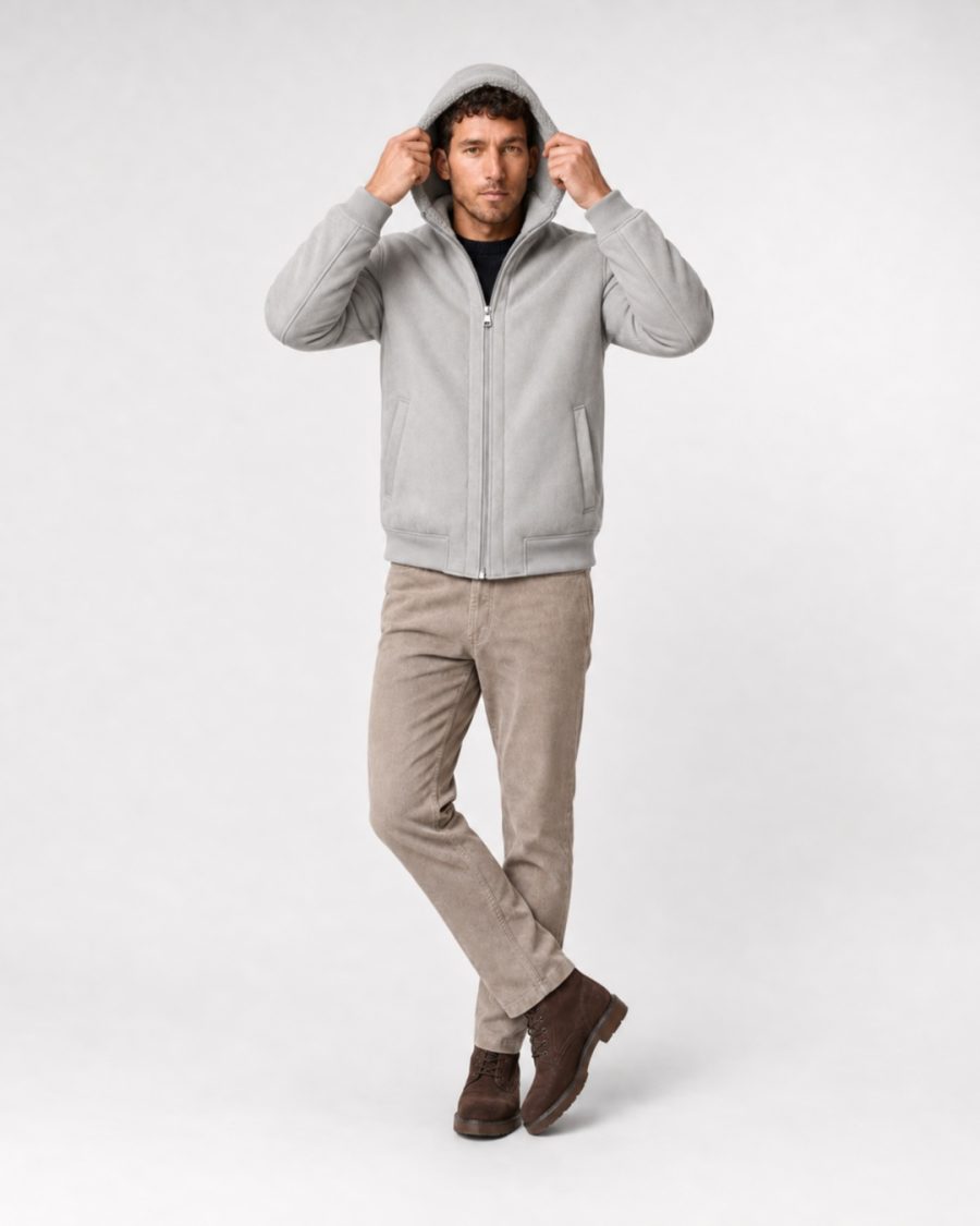 Capo uomo Helmur Houston colore Stone – editoriale