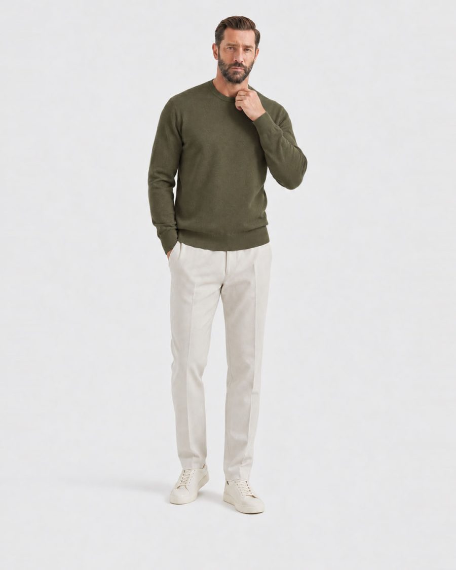 Maglia uomo Helmur Iseo colore Verde militare – editoriale