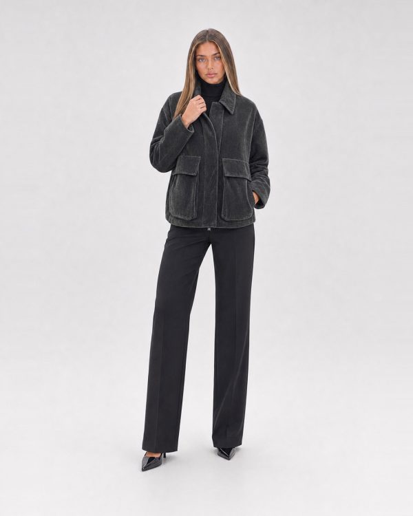 Giubbotto donna Helmur Kyoto colore New Denim – editoriale