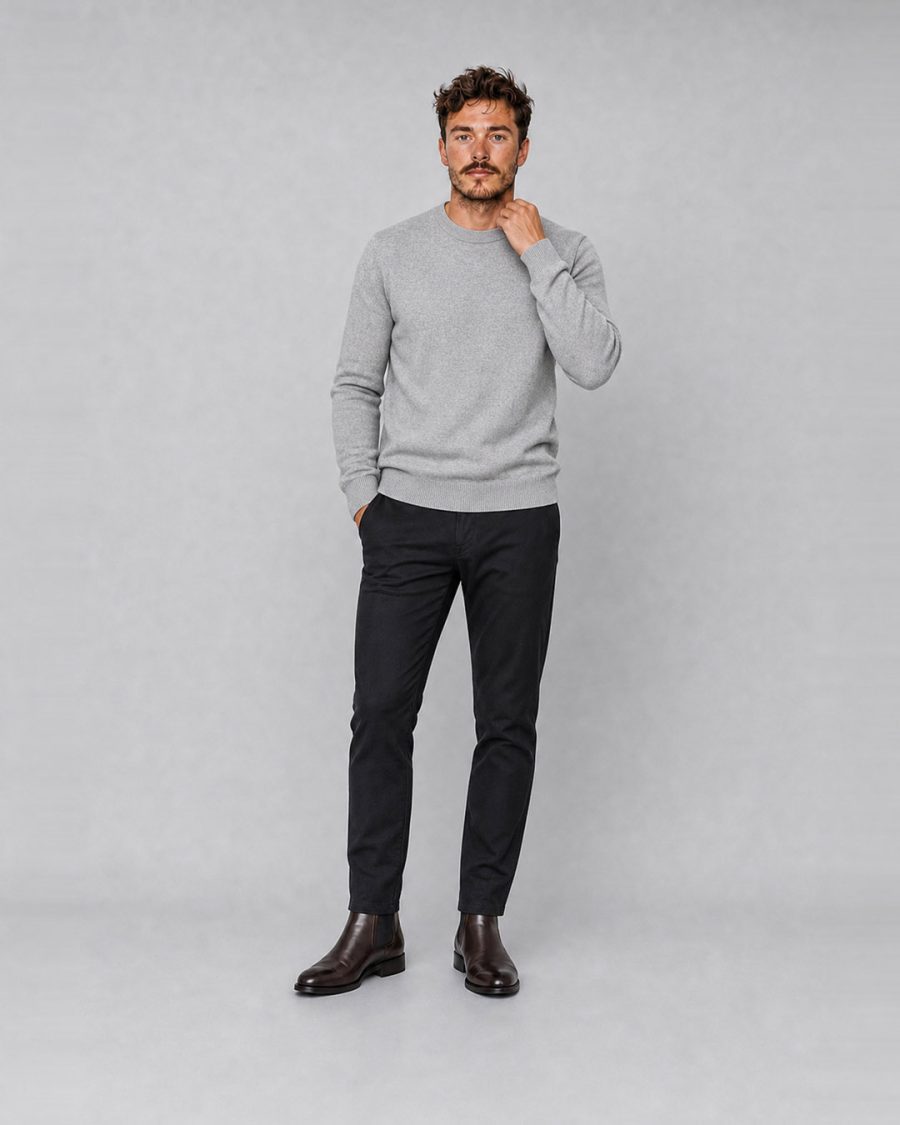 Maglia uomo Helmur Misurina colore Chiaro – editoriale