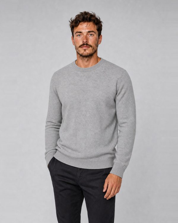 Maglia uomo Helmur Misurina colore Chiaro – indossato, tre quarti