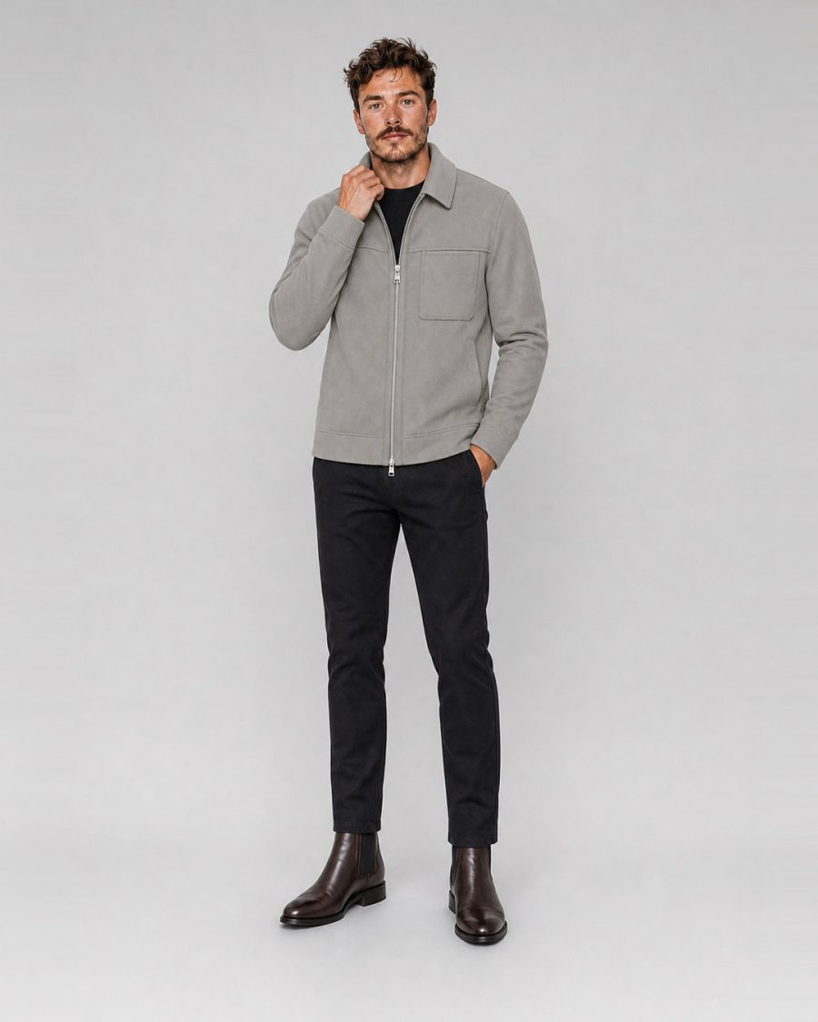 Cappotto uomo Helmur Livigno colore Roccia – editoriale