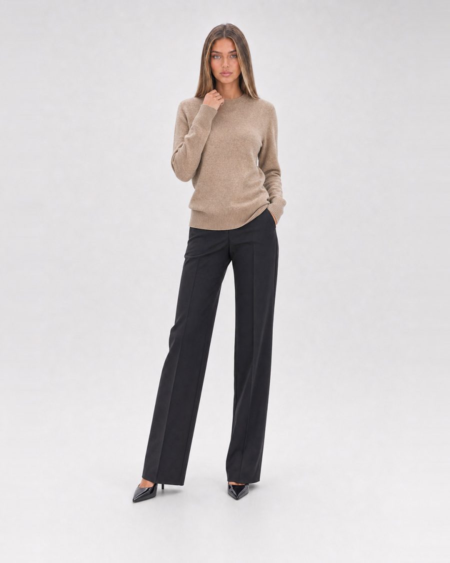 Maglia donna Helmur Lucerna colore Beige – editoriale