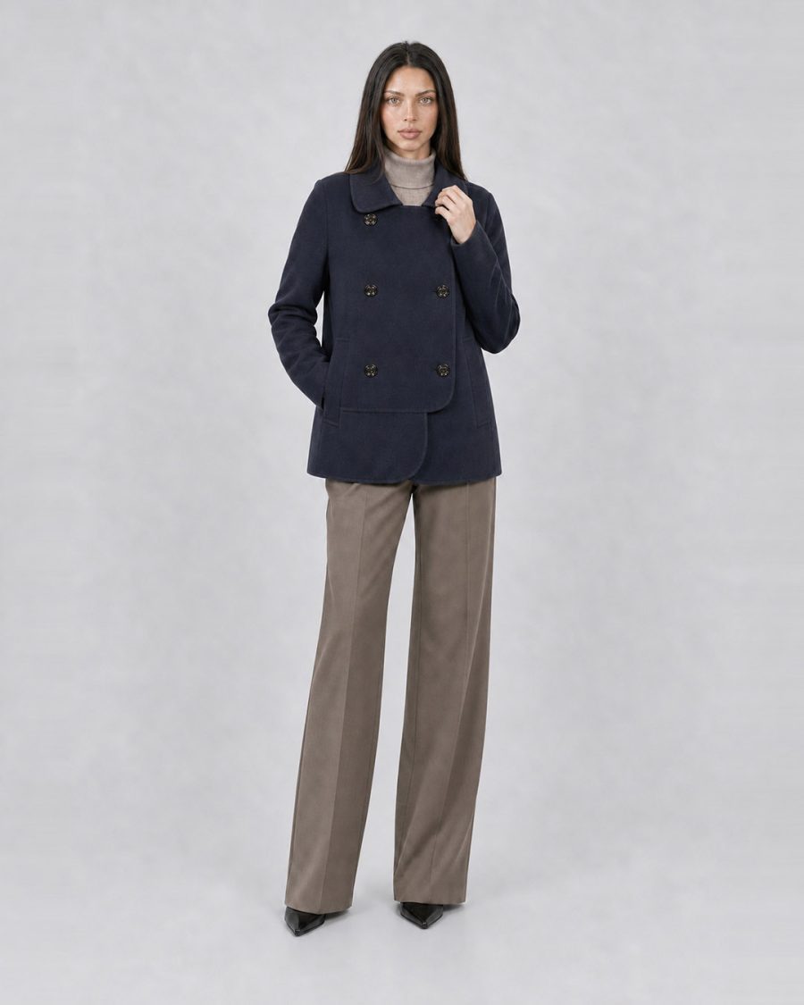 Cappotto donna Helmur Lugano colore Blu – editoriale