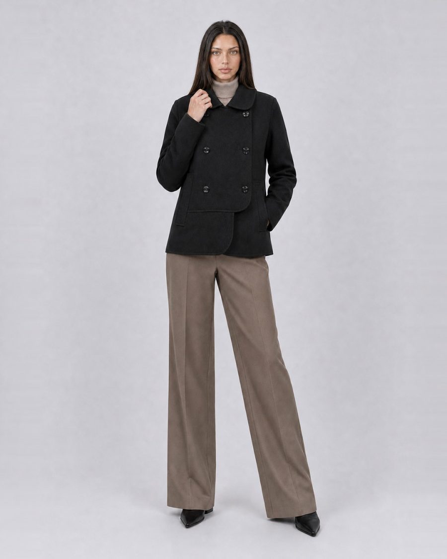 Cappotto donna Helmur Lugano colore Nero – editoriale