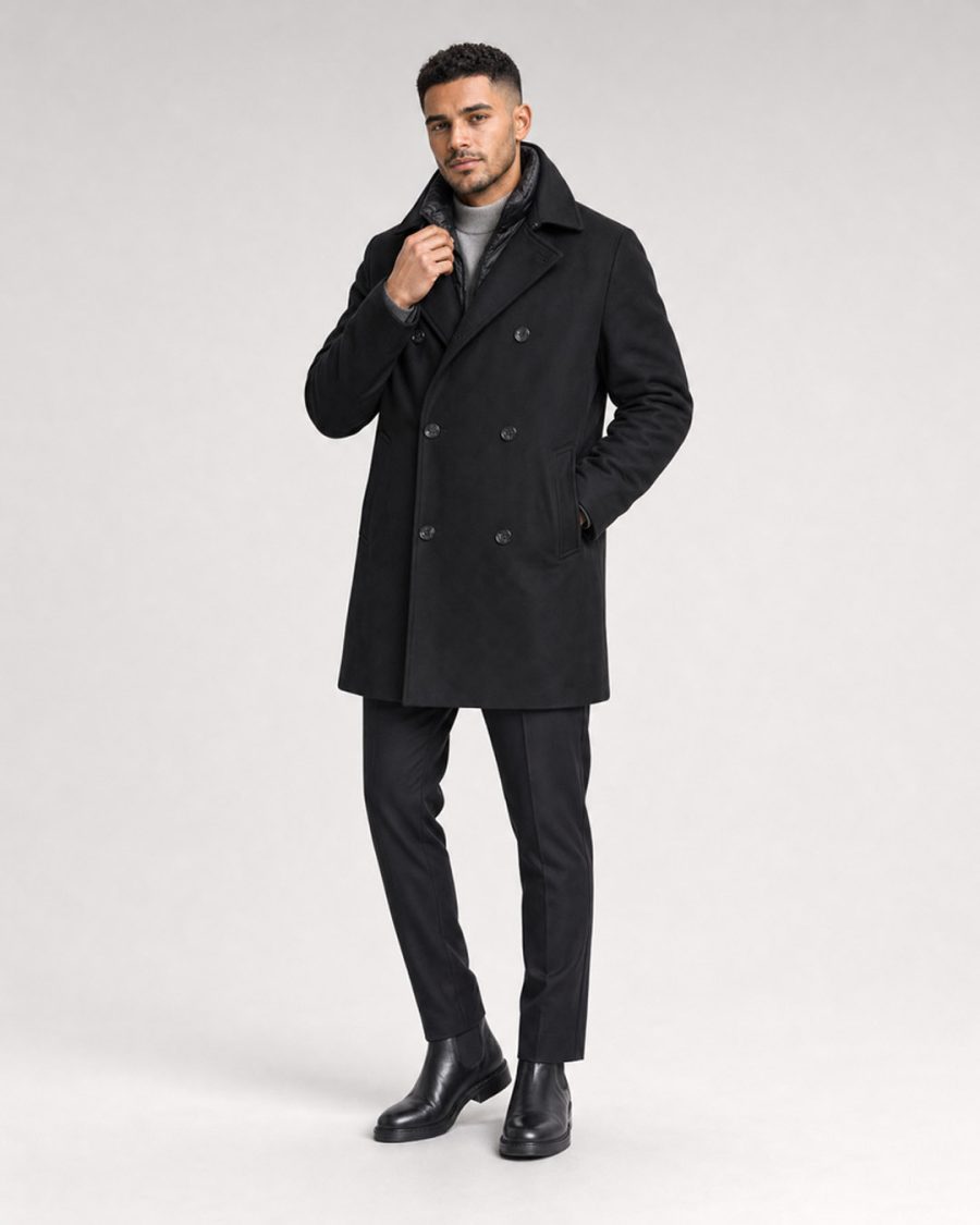 Giubbotto uomo Helmur New York colore Nero – editoriale