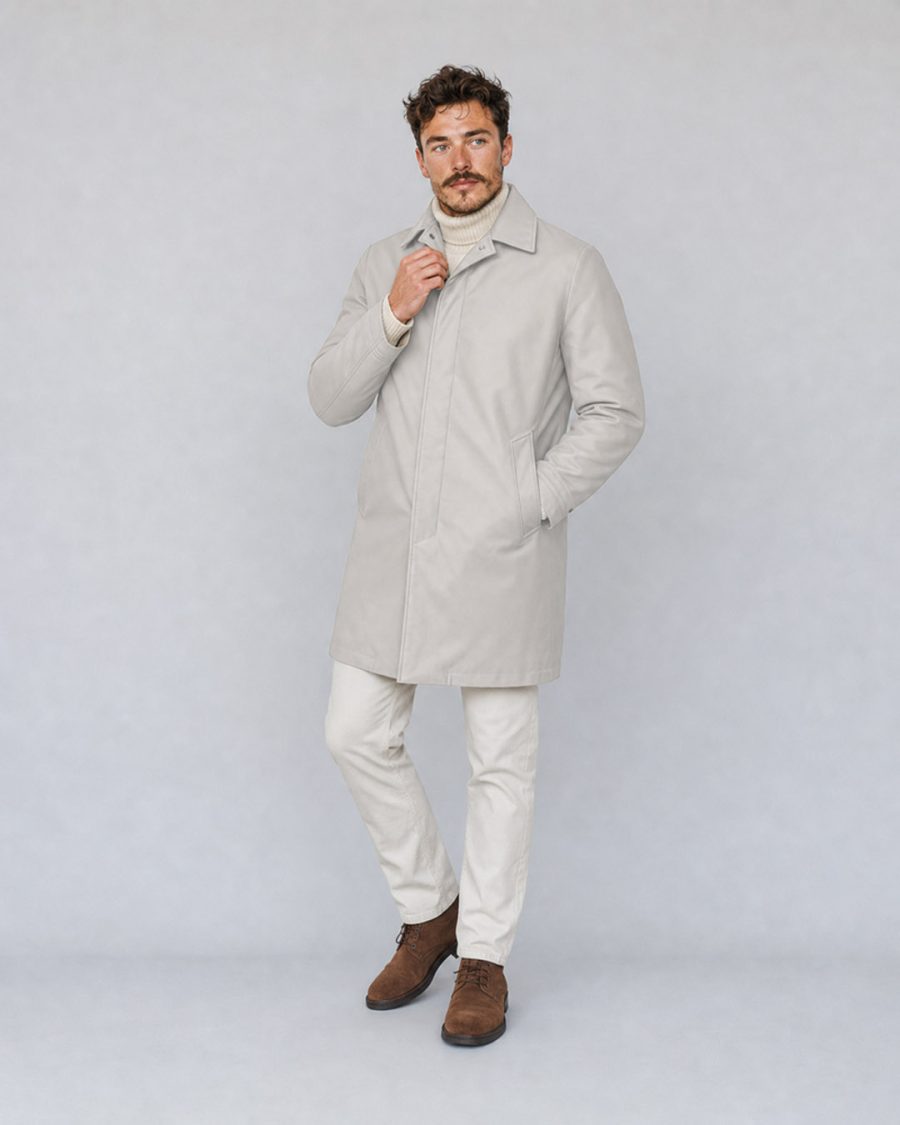 Giubbotto uomo Helmur Portland colore Pietra – editoriale