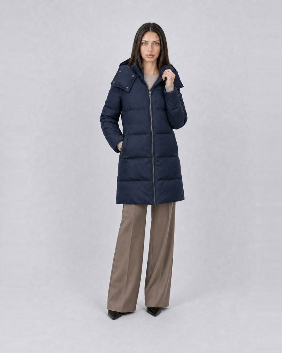 Giubbotto donna Helmur Sidney colore Blu – editoriale