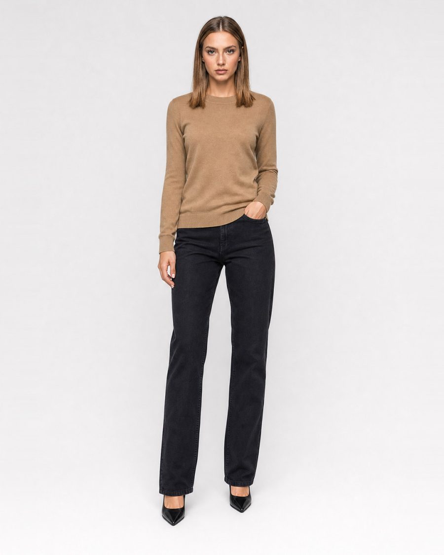 Maglia donna Helmur Sorapis colore Cammello – editoriale