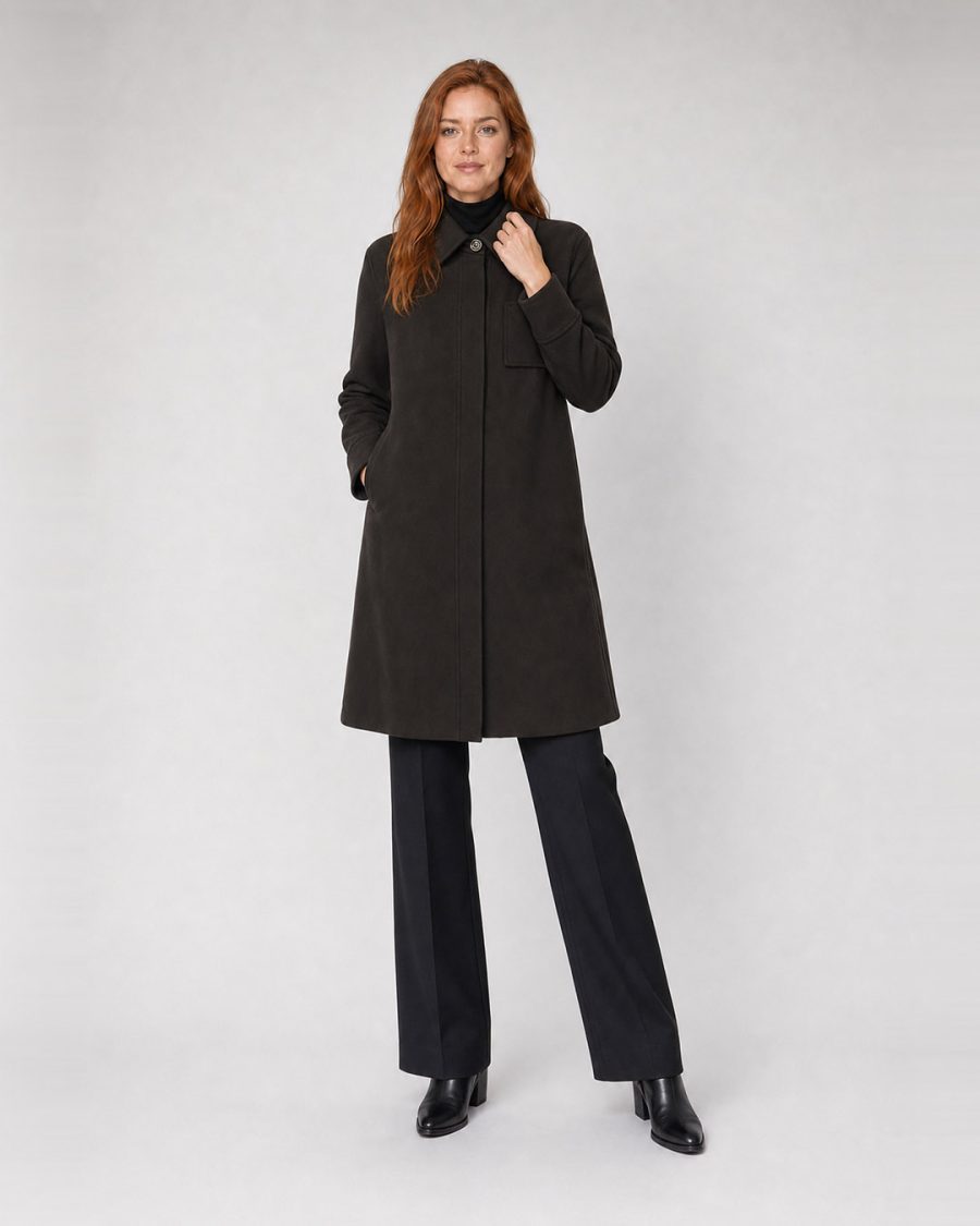 Cappotto donna Helmur Toronto colore Moro – editoriale