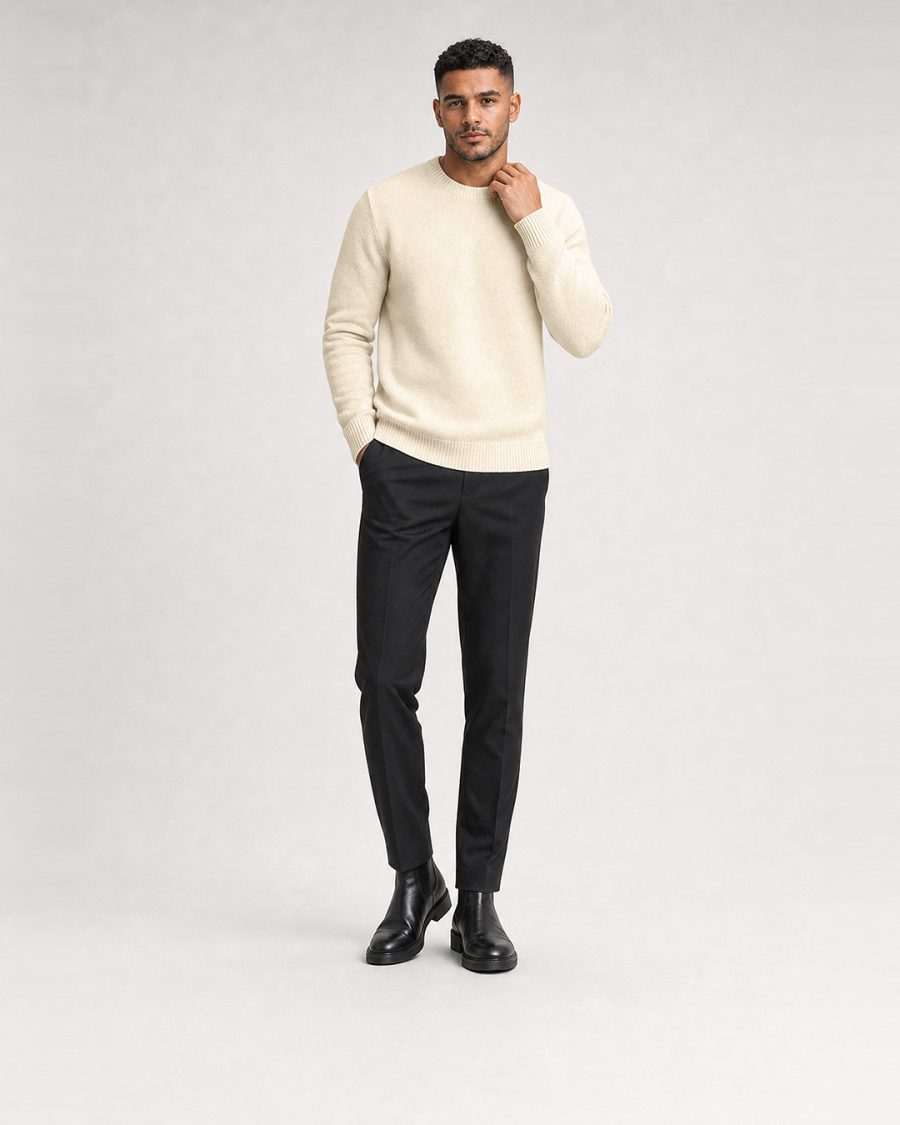 Maglia uomo Helmur Sopranes colore Crema – editoriale