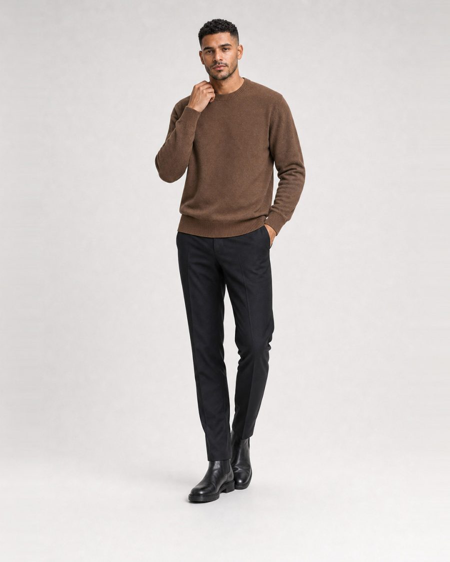 Maglia uomo Helmur Sopranes colore Marrone – editoriale